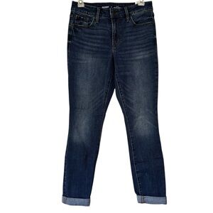 Old Navy Mid Rise Pop Icon Skinny Stretchy Denim Jeans Size 4